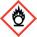 Flame Over Circle pictogram
