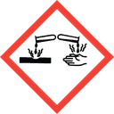 Corrosion pictogram