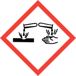 Corrosion pictogram (GHS05)