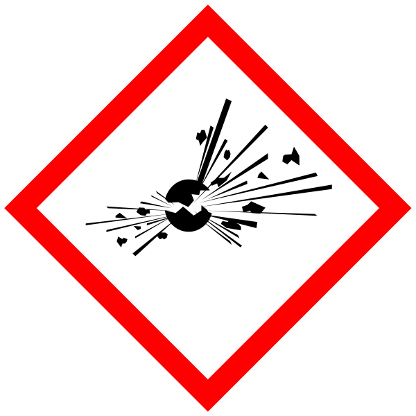 GHS pictogram GHS01, Exploding Bomb