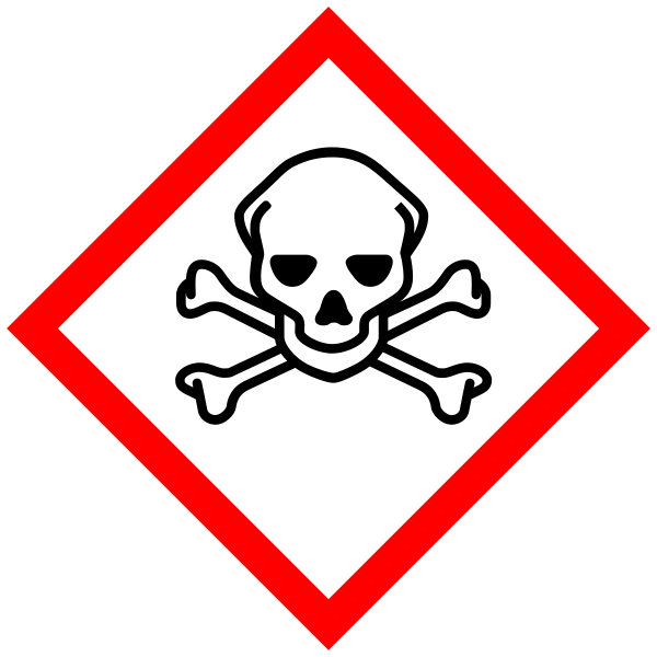GHS pictogram GHS06, Skull and Crossbones
